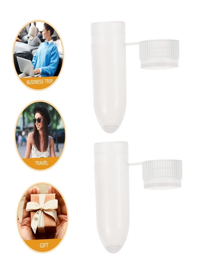 BUGUUYO 100Pcs Box Capsule Shell containers with lids Samples mini Keychain Holder Geocache hdpe Mortar Tubes Medicine Tiny containers Capsule Organizer Plastic case Portable abs Travel - Image 5